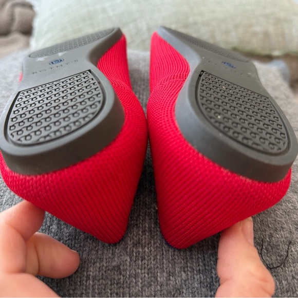 Rothy's Red Pointed Flats - Picture 13 of 15